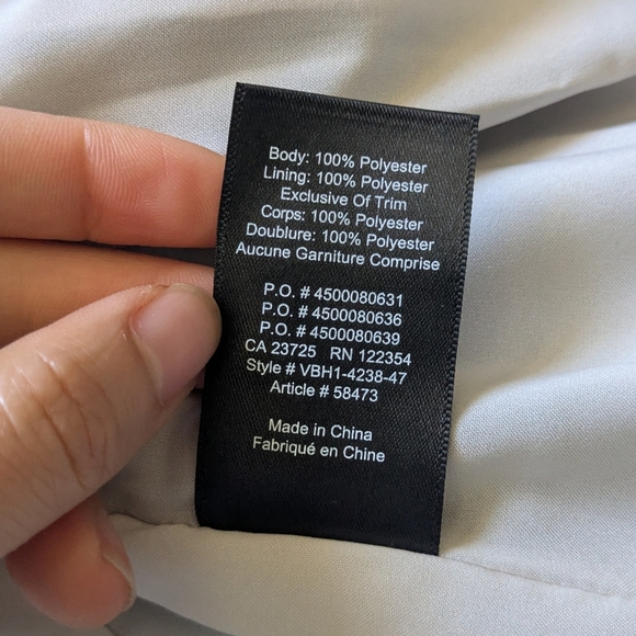 Aritzia Babaton Black Blazer Keith Japanese Fabric Jacket Open Blazer Pockets 8 - Picture 8 of 10